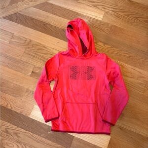 Under Armour Vibrant Coral/Red ColdGear Hoodie